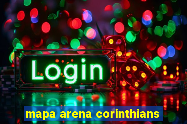 mapa arena corinthians